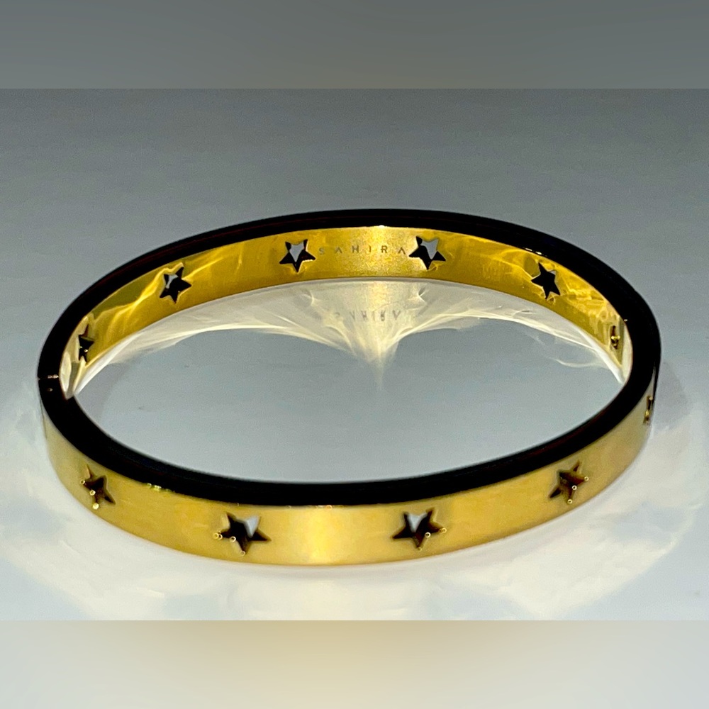 Mia Star Bracelet by Sahira Jewelry Design 18K GP